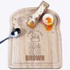 Mr & Mrs Wedding Breakfast Egg Board Personalised Bride and Groom Gift