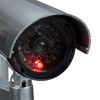 Relaxdays 3 x Dummy Camera Security Kit CCD Camera with LED Swivel Security Camera Outdoor Indoor Wireless