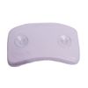 Splash Home Gel-B Non Slip Bath Pillow Luxurious Cushion Spa for Bathtub, Hot Tub, Jacuzzi, 11" x 2" x 7", Clear
