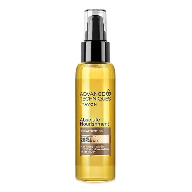 Avon Advance Techniques Argan ve Hindistan Cevizi Yağı İçeren Saç Bakım Yağı 100 Ml.