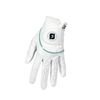 FootJoy WeatherSof Women's Golf Glove, White/Sea Glass