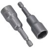 10mm + 13mm Magnetic Power Nut Setter Socket Driver with 1/4in Hex Shank 4pc