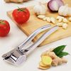 Garlic Press Crusher Mincer Kitchen Tool Stainless Steel Garlic Squeezer
