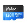 NETAC P500 128GB UHS-1 U1 MICRO SDHC CARD + SD ADAPTOR, 80MB/S