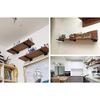 Shelf Brackets 6 Inch Heavy Duty Floating Shelving Brackets Wall Mounted Metal 