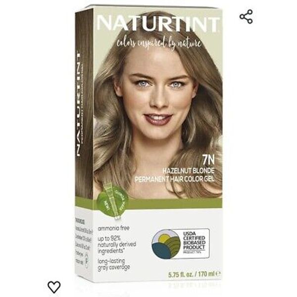 Naturtint Permanent Hair Color  #7N Hazelnut Blonde - 5.75 Oz