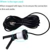 Flow Switch Replacement Switch for Hayward Goldline GLX-FLO-RP w/ 15-Foot Cable