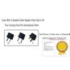 AC Adapter Charger For Sharper Image 1012643 Deep-Tissue Rechargeable Massager