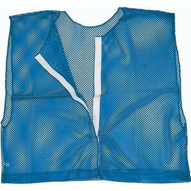 Champion Sports Deluxe Scrimmage Vest Blue