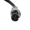 Sourcingmap GX16 4 Pins Double Female Head Aviation Socket Connector Electrical Cable 2m