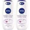 NIVEA Indulgent Moisture Cashmere Shower Cream 2 x 250ml