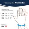 OPTP Wrist Restore – Non-Slip Wrist Brace For Carpal Tunnel and Wrist Pain Relief – Bilateral Support Hand and Wrist Brace, Distinct Mold Allows for More Mobility - Size S/M
