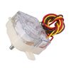 Walmine Plastic Washer Timer 5 Wire Square Washing Machine Control Timer for Washer Shaft Length 2.4cm