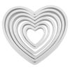 PME Heart Cutters, Set of 6