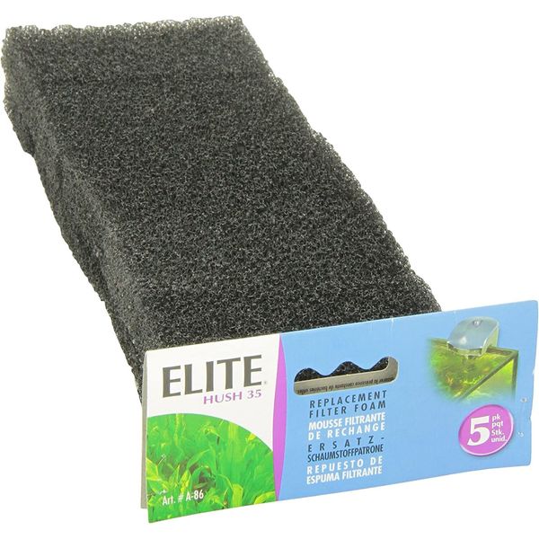 Elite Hush 35 Replacement Filter Foam Hagen # A86  