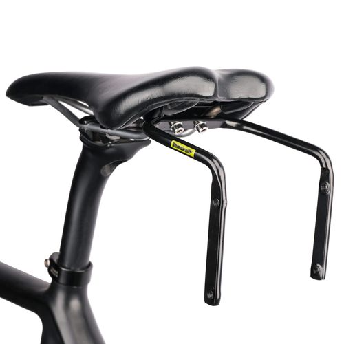 Rhinowalk Anti Sway Bikepacking Saddle Bag Stabilizer Mount with 2 Bottle Cage Mounting Holes