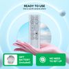 Snrigw Replacement Remote Control for Dyson PH01 PH02 PH03 PH04 PH3A Compatible with Fan Tower & Humidify Purifier(Silvery)