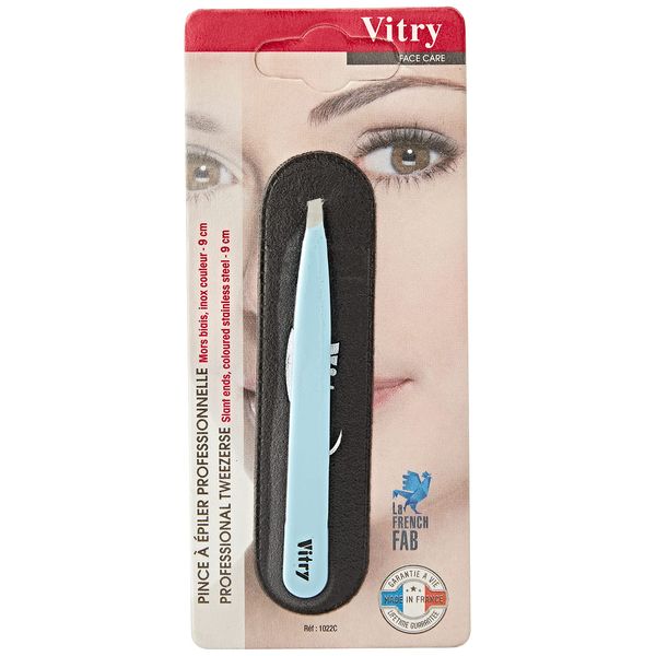 Vitry Professional Tweezers Binding Bits Pale Blue 17 Units