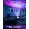 2in1 Star Galaxy Projector Aurora Night Light Moon Nebula +Bluetooth Speaker