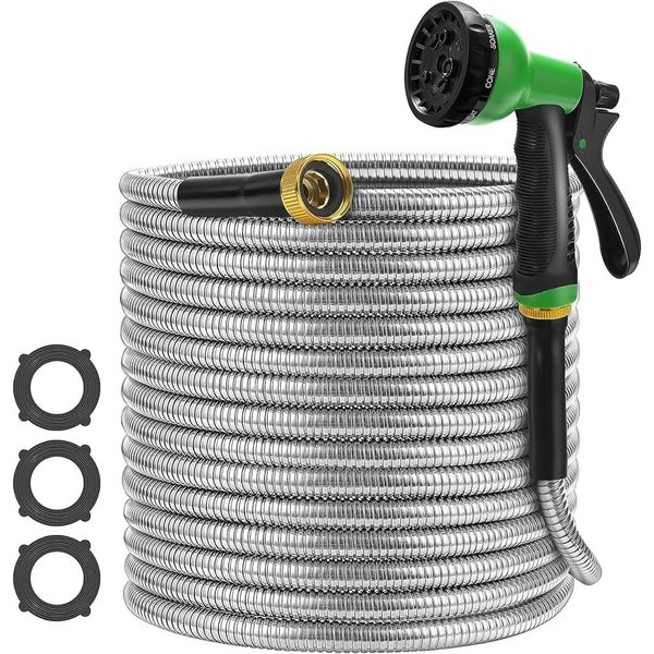 100ft Garden Hose Flexible Garden Hose Stainless Steel Garden Hose With Multi