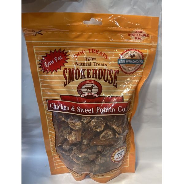 Smokehouse Chicken and Sweet Potato Combo Natural Dog Treat  16 oz 7/2025