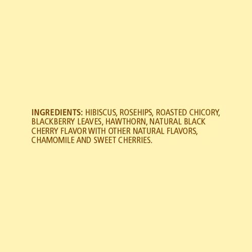 Celestial Seasonings Black Cherry Berry Herbal Tea, 20 Count