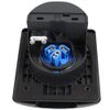 CEE External Socket Inlet Socket Built-in Socket Caravan Motorhome 220 V - 250 V ABL Magnetic Lid Black
