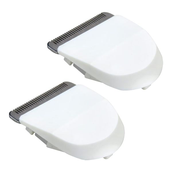 2Pack White Clipper Replacement Blade, Snap-On Replacement Blade for Wahl Peanut Hair Clipper #2068-300, for Wahl Professional Peanut Trimmer 8685, 8655, 8663, 8685-1701 by YTXXDEUS