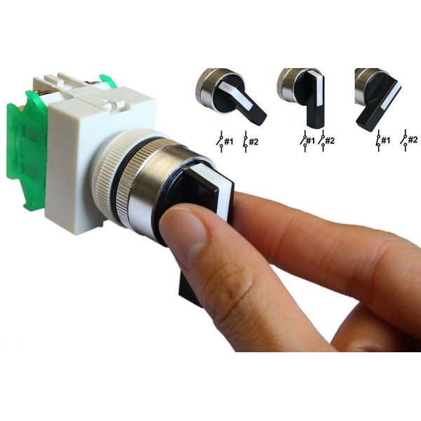 New Rotary Three(3) Position Switch Power Ignition Selector Switch