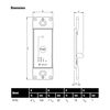 Fantech RTS5 Electronic 20/40/60 Timer, Use with Flex100H, VHR70R, VHR150R