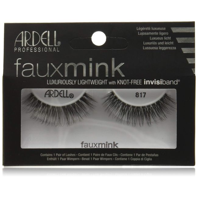 Ardell Faux Mink Strip Lashes 817 Black