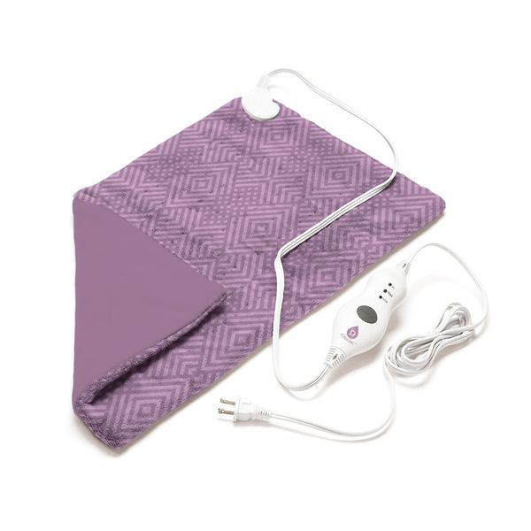 Extra Extra Large Electric Heating Pad - Lavender Pattern