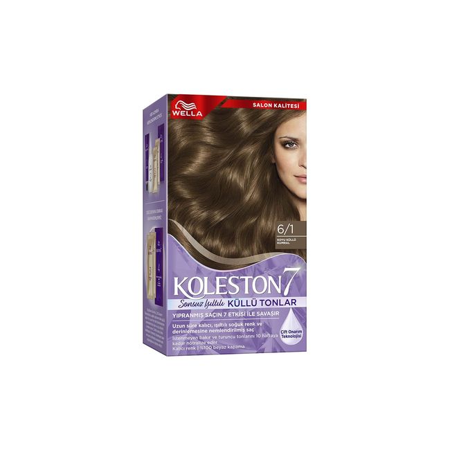 Wella Koleston Supreme Saç Boyası 6/1 Koyu Küllü Kumral