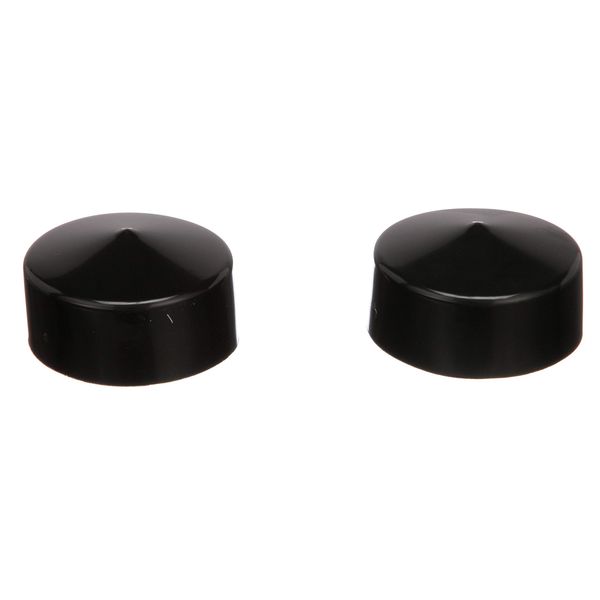 Seachoice Bearing Protector Covers for Boat Trailers, Black Plastic, Pack of 2