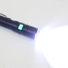 10W LED Rechargeable Flashlight Flash Light SOS with Li-Ion Battery 400lm