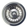 Wirquin White 30723117 Sink Drain Fitting 1 Basin D90 with Overflow