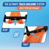 TrackJack— Ultimate Track Building System for Hot Wheels, Model Trains, and Marble Runs