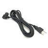 10FT RIGHT ANGLE COMPUTER POWER SUPPLY AC CORD WIRE FOR HP DELL ACER DESKTOP PC