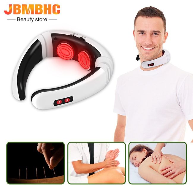 Wireless Pendant Neck Massager Ems Micro Current Pulse Massage For Neck Arm  Leg Shoulder Massager Relaxation Pain Relief