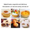 Keysui Thicker Cake Cup Egg Tart Pudding Mould DIY Tools 24 Pieces