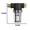 Inline Garden Hose Water Filter Kit With 40 100 Mesh Screens And Washers
