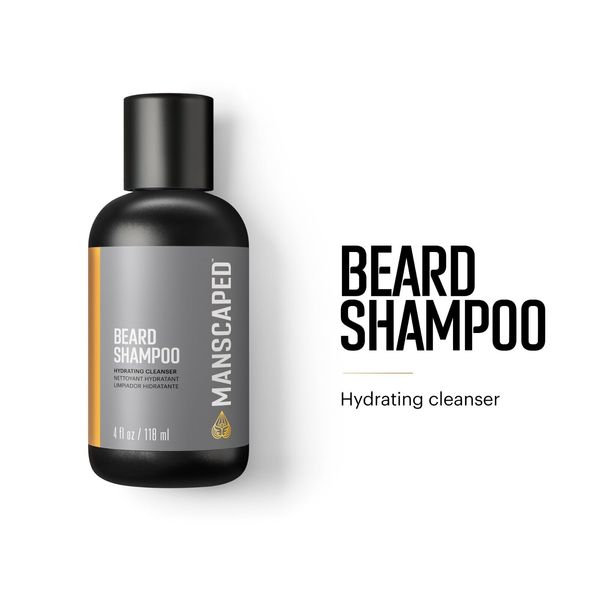 MANSCAPED® UltraPremium Beard Shampoo, 4 oz