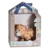 Leopard Organic Natural Rubber Rattle, Teether & Bath Toy