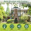 Wild Bird Feeder Squirrel-Proof Chew-Proof Metal Hanging Seed Feeder Portable