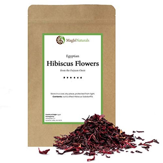 Hibiscus Flowers, Cut - 1 Lb