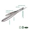 Razor Edge High Performance Toe Nail Clipper Straight Arrow Pointed Blade Nail Cutter
