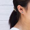 Philip Jones Light Blue Stud Earrings Created with Zircondia® Crystals