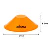 MIKASA CO10MINI-O Marker Cones, Orange, 10 Pieces