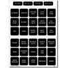 Blue Sea - 4215 Square Format Label Set - 30