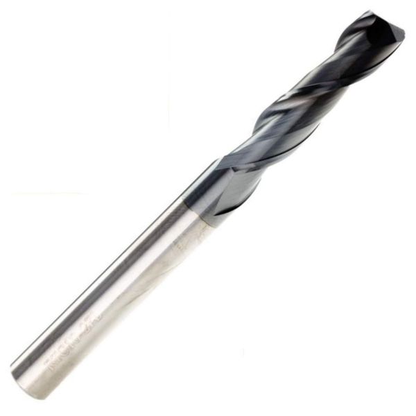 12mm Solid Carbide 2 Flute Long Series Slot Drill TiAlN Coated/Endmill